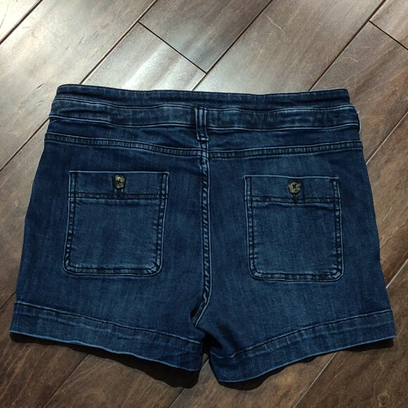 Pilcro by Anthropologie High Rise Slim Button Fly Denim Shorts SIZE 31 - Picture 6 of 6
